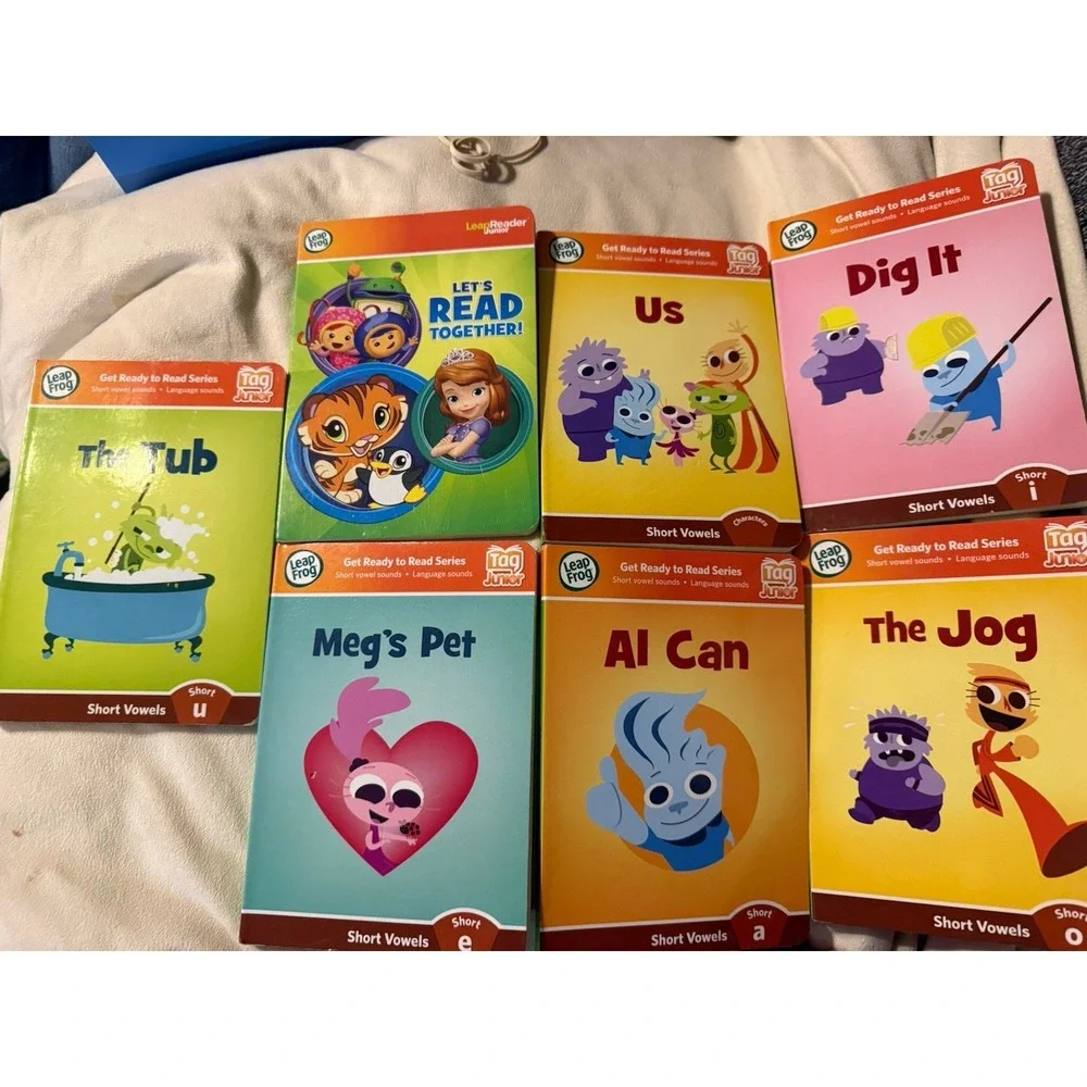 Lot‎ Of 7 LeapFrog Tag Junior Board Books